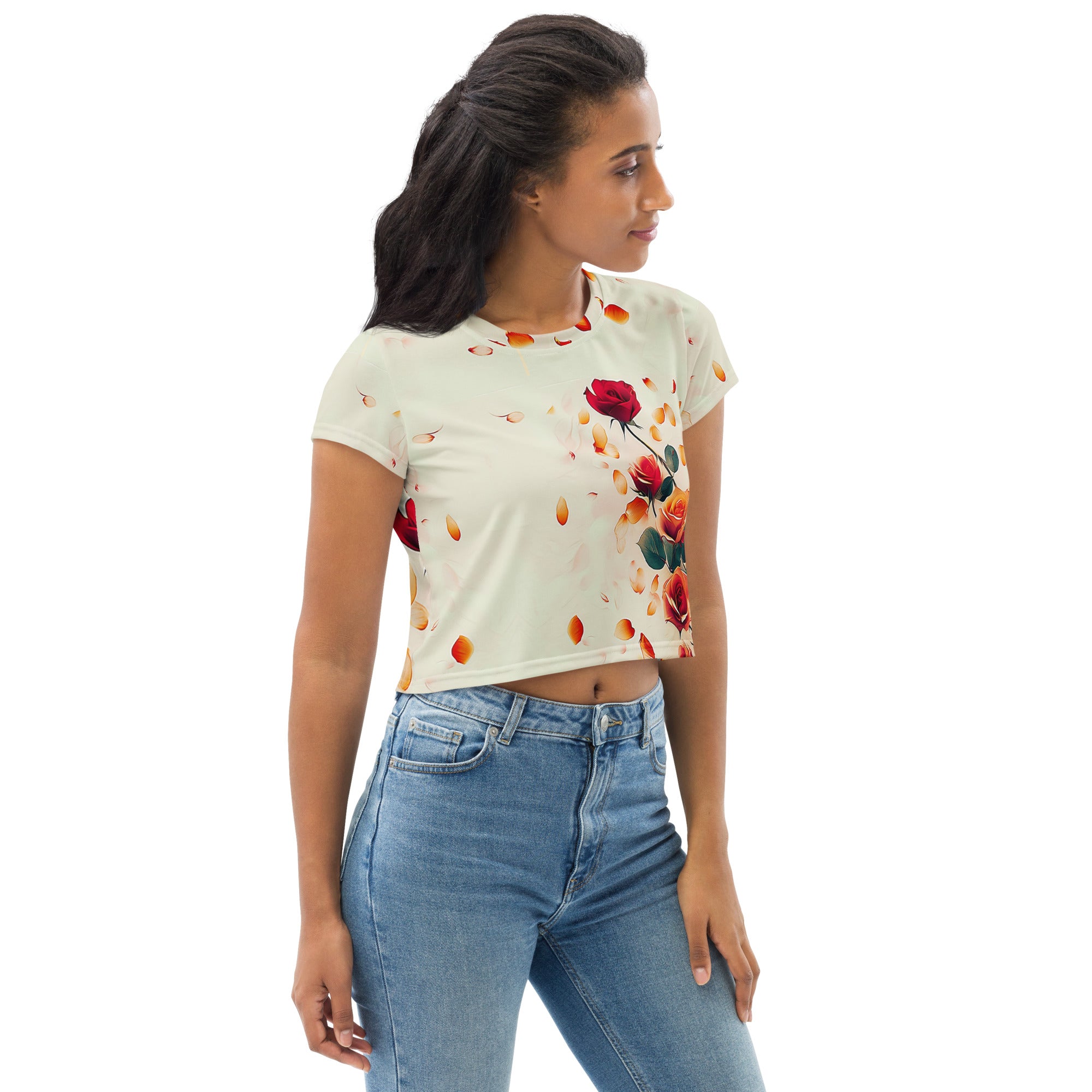 Roses Crop Tee