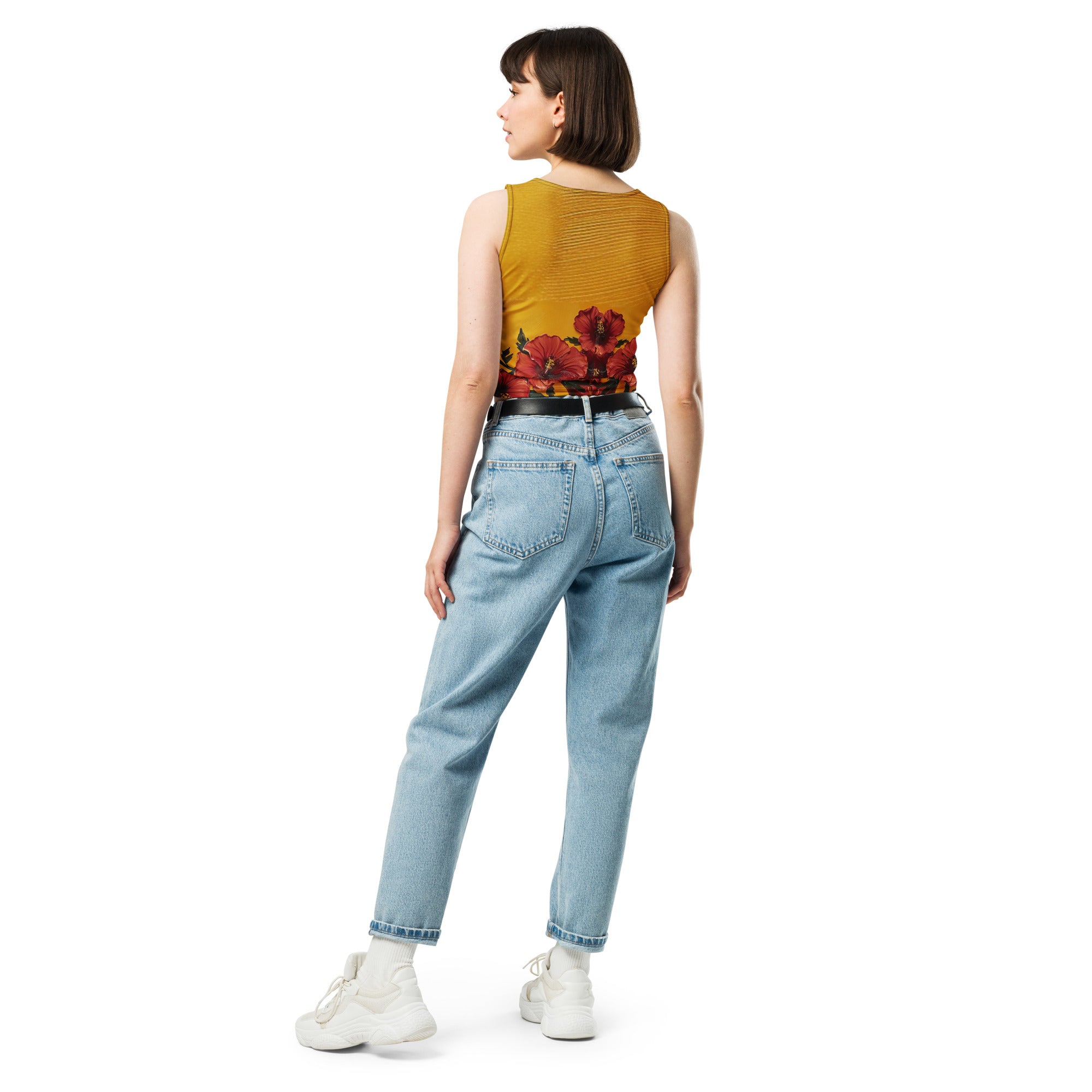 Hibiscus Crop Top