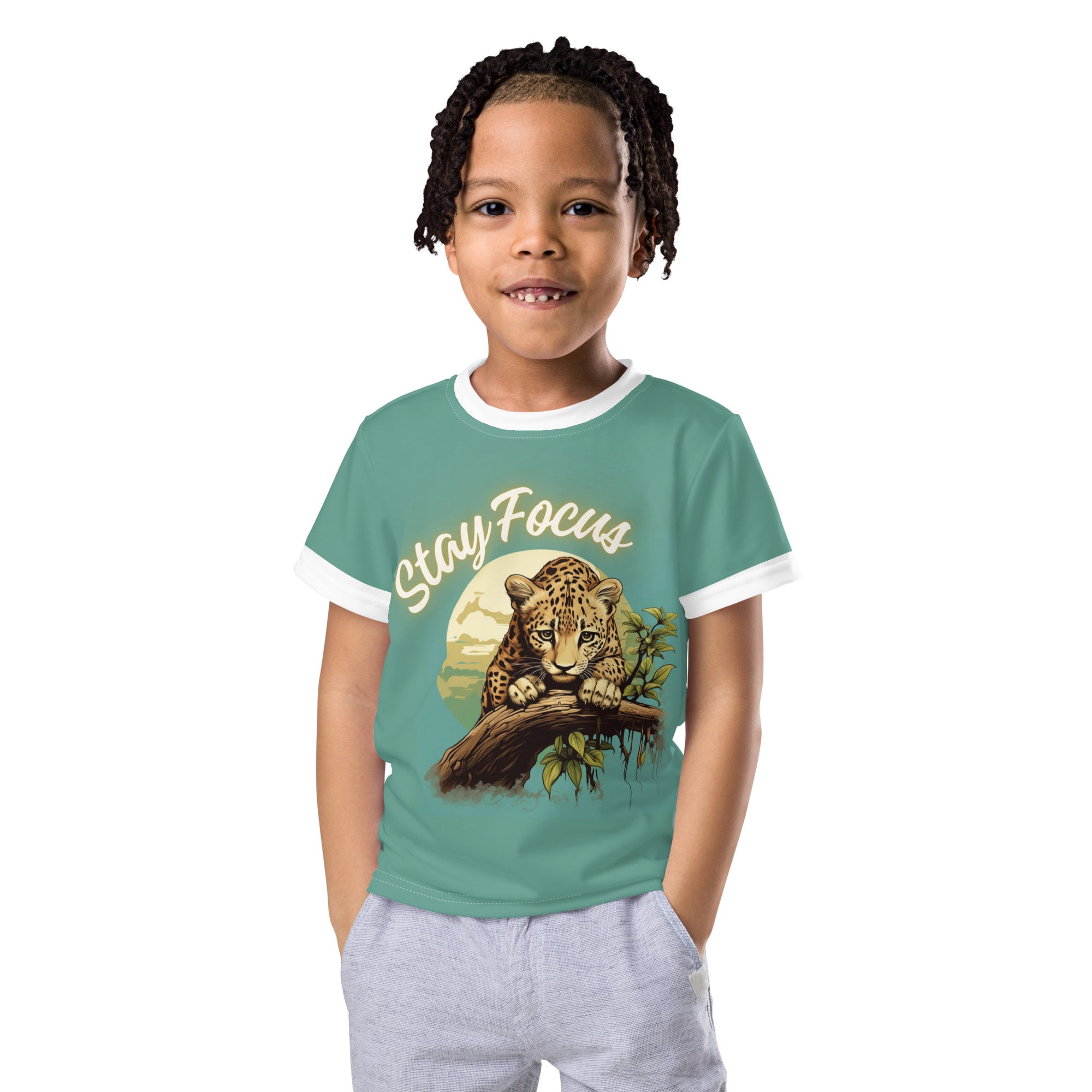 Focus Leapord Kids t-shirt