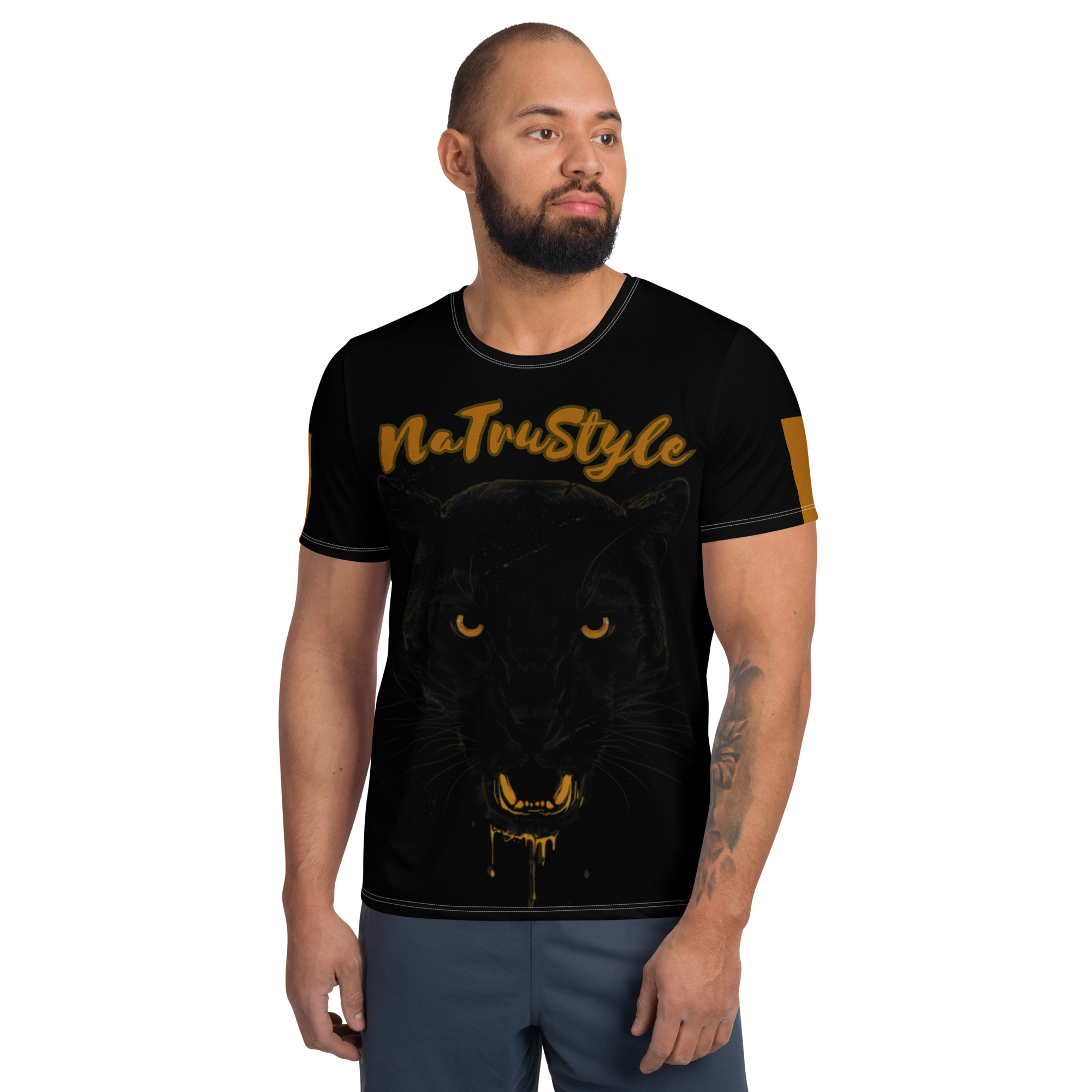 Golden Teeth Panther T-shirt