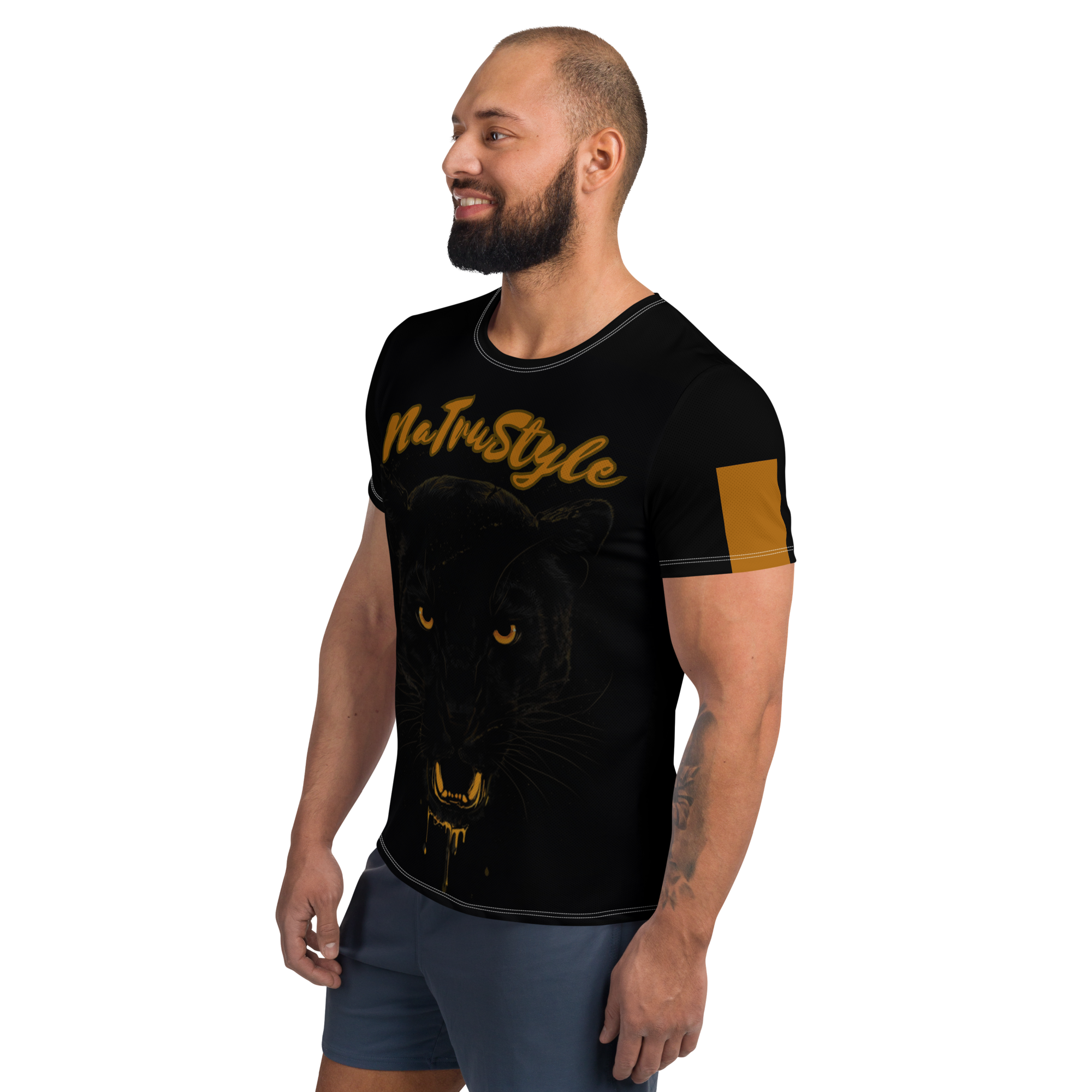 Golden Teeth Panther T-shirt