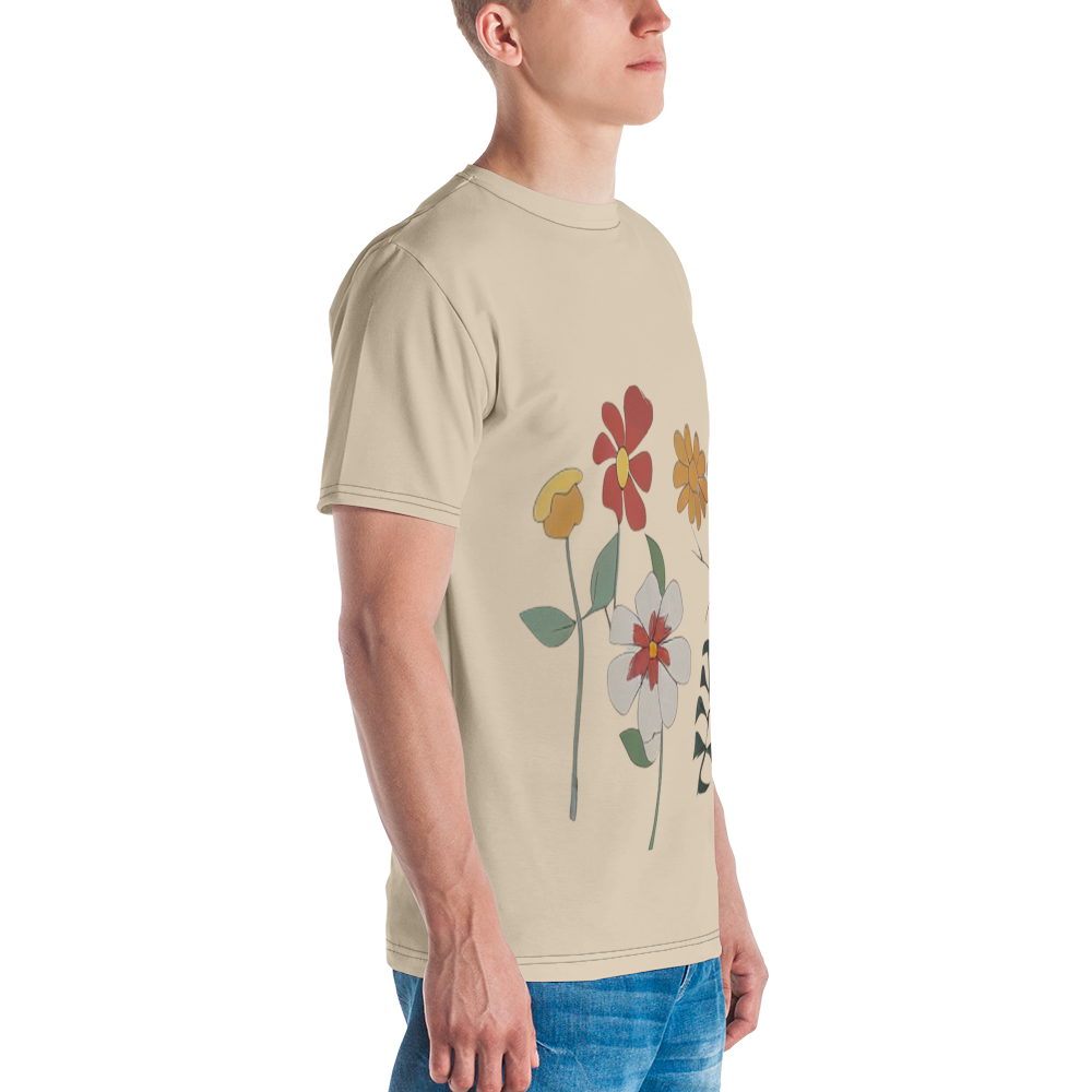 Artistic Floral- t-shirt