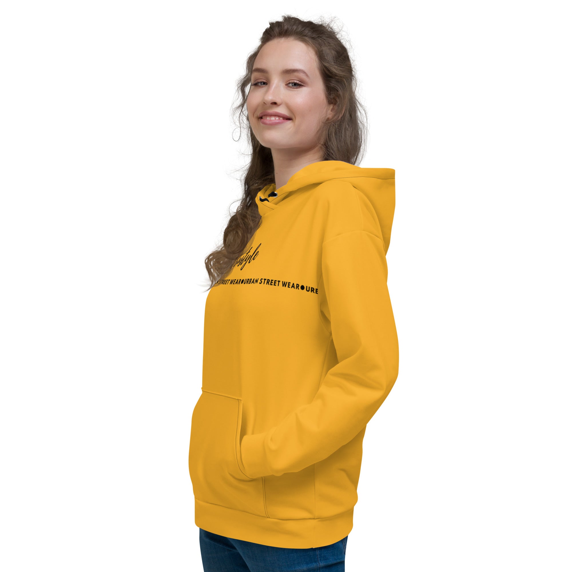 Yellow Brand Hoodie