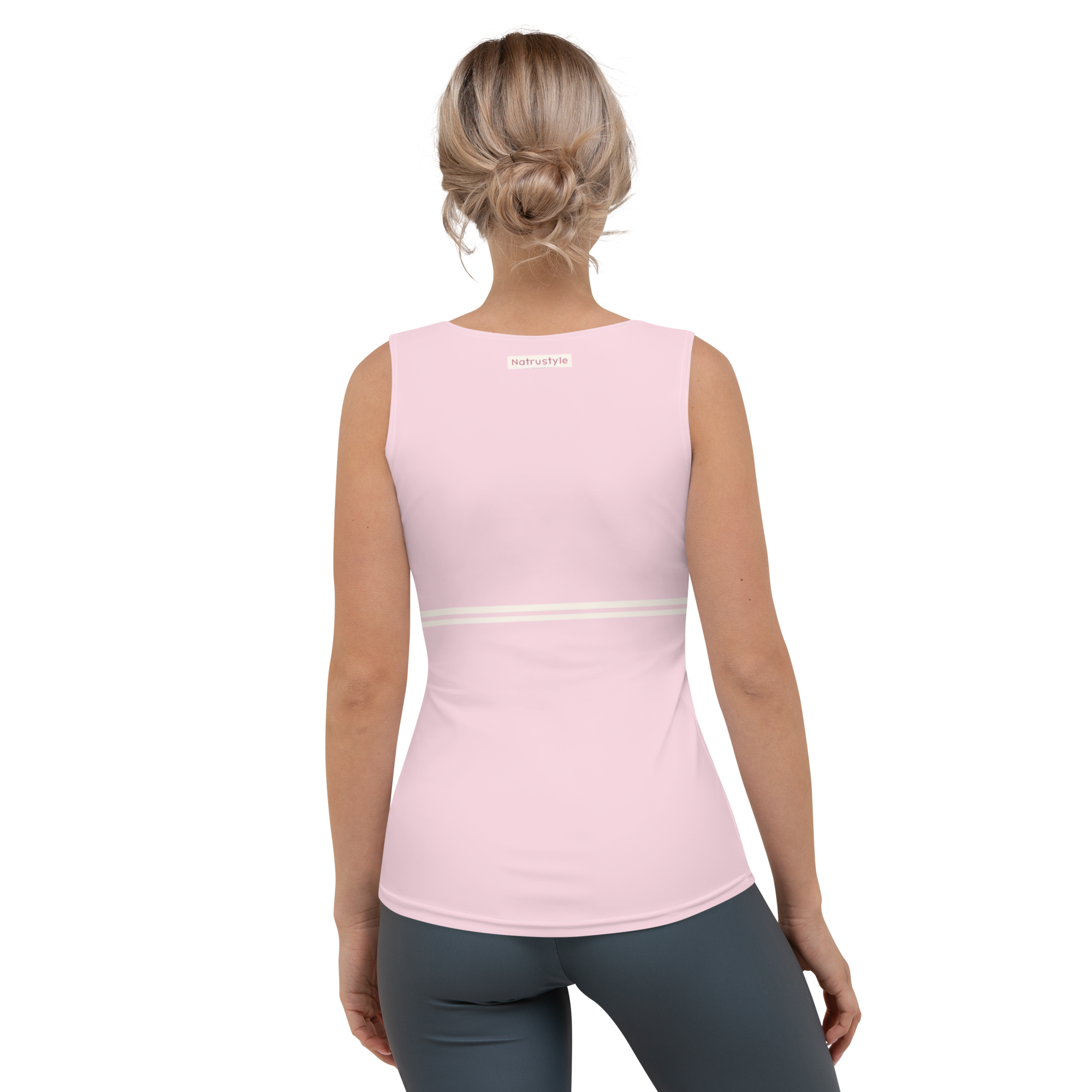 Soft, Pink Rose Tank Top