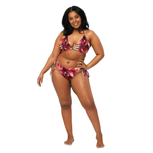 Catalina flowers string bikini