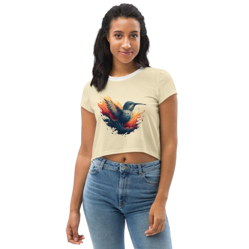 Hummingbird Crop Tee