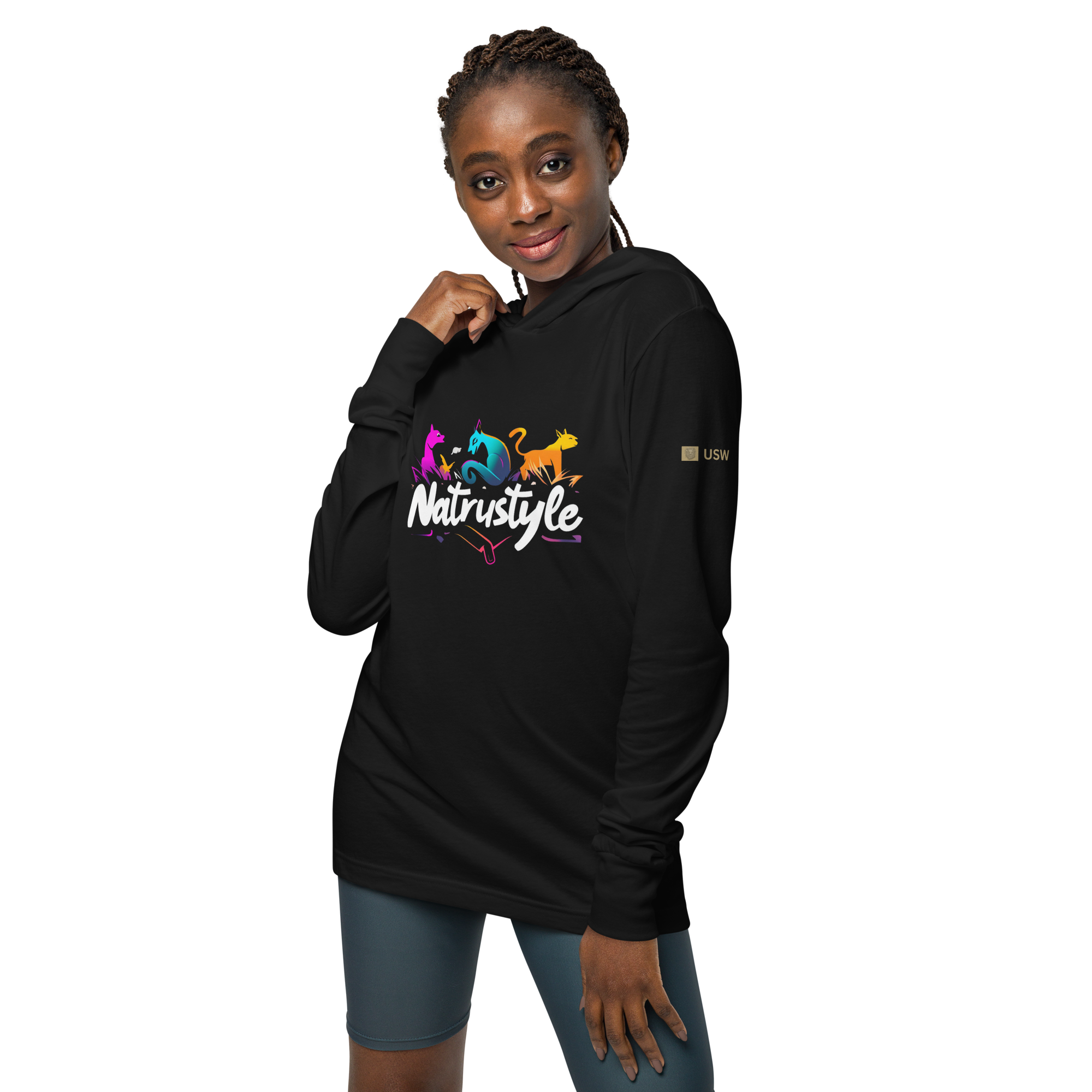 Colorful Cats Brand tee