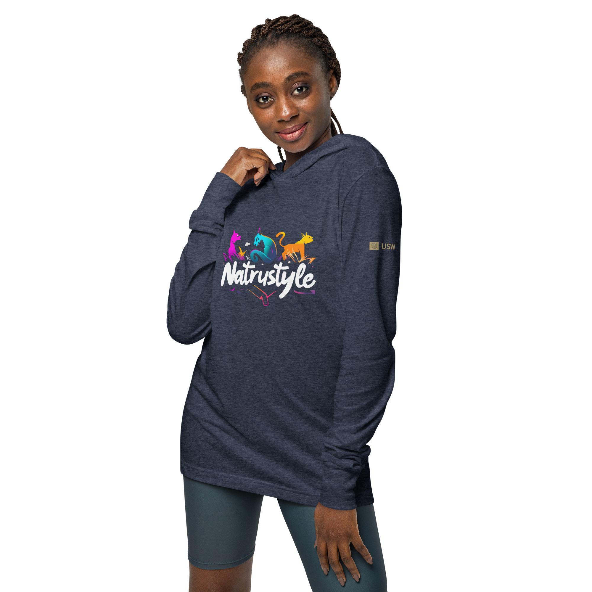 Colorful Cats Brand tee