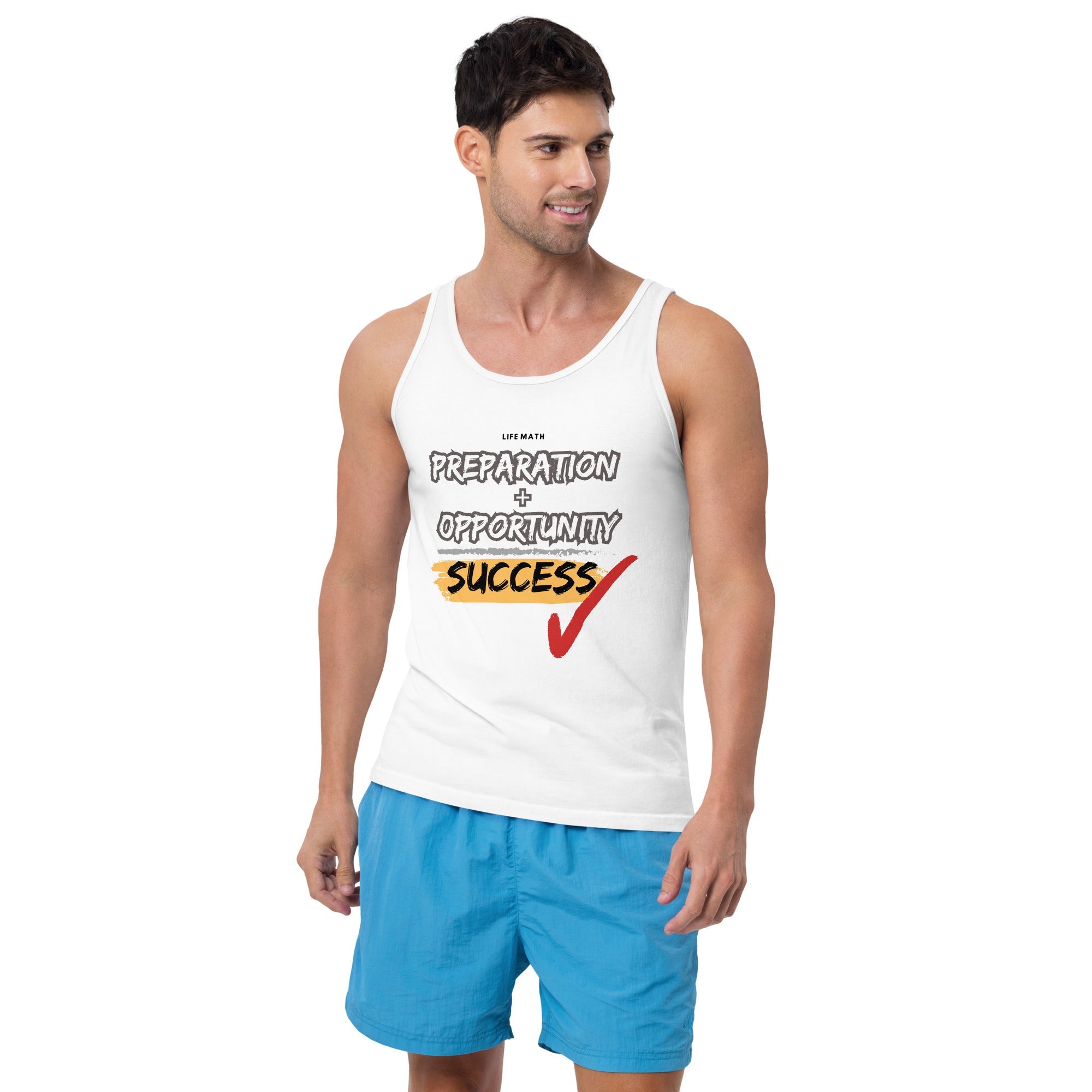 Life Math Success Tank Top NaTruStyle