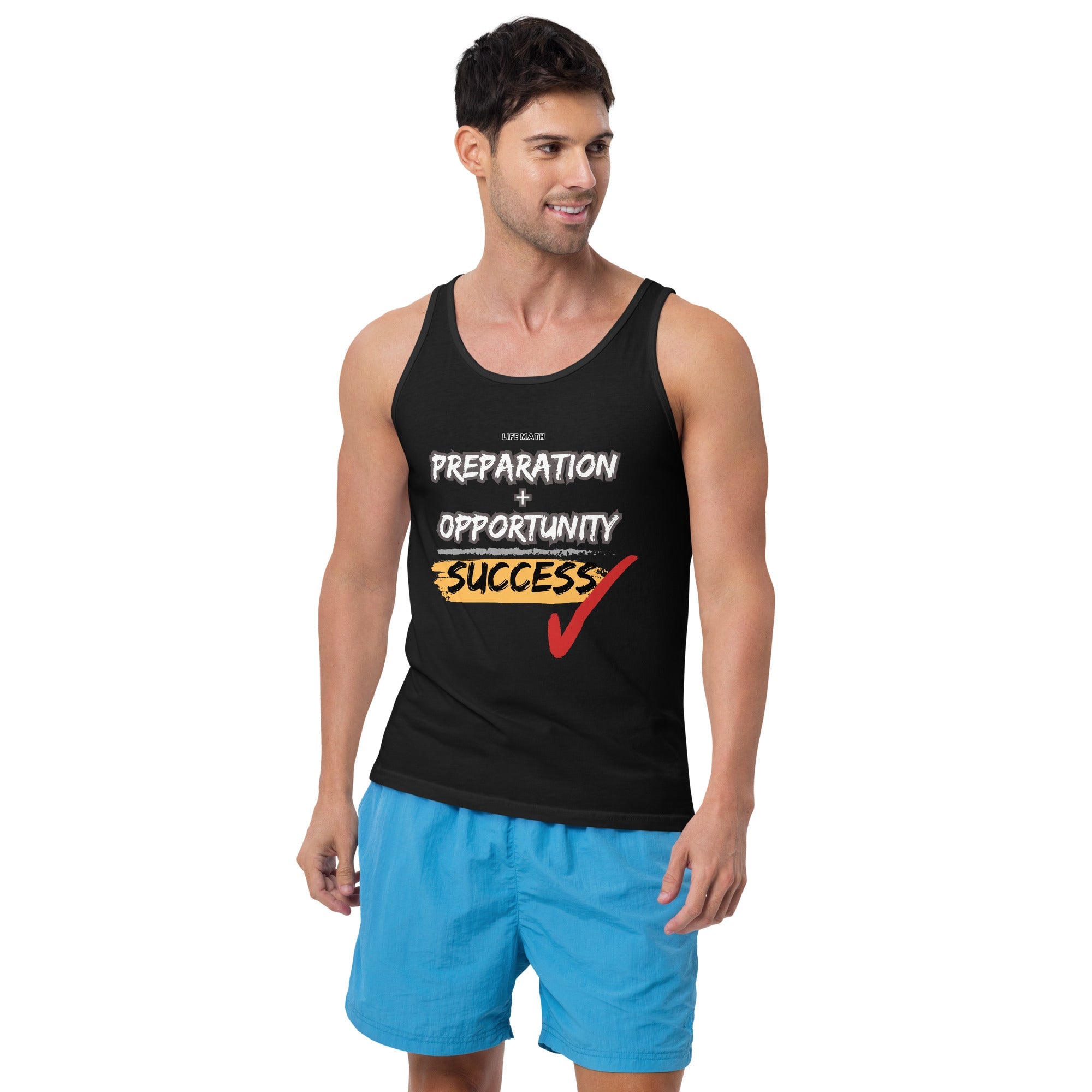 Life Math Success Tank Top NaTruStyle